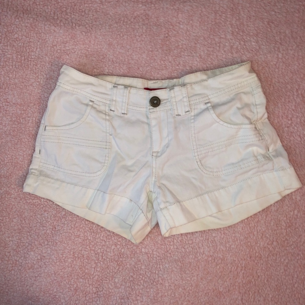 White Shorts